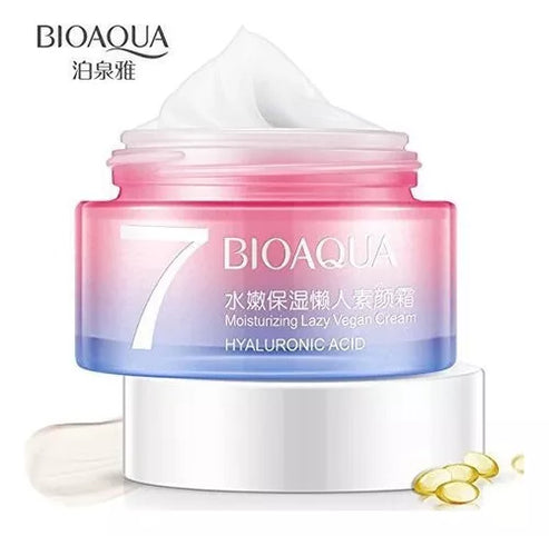 CREMA VEGANA ACLARADORA BIOAQUA V7